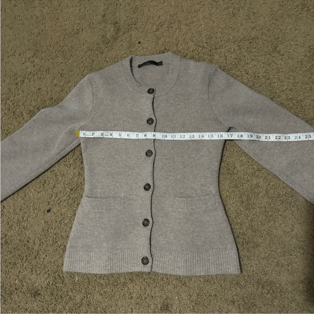 Jenni Kayne Cooper Cardigan in Taupe - Picture 9 of 16